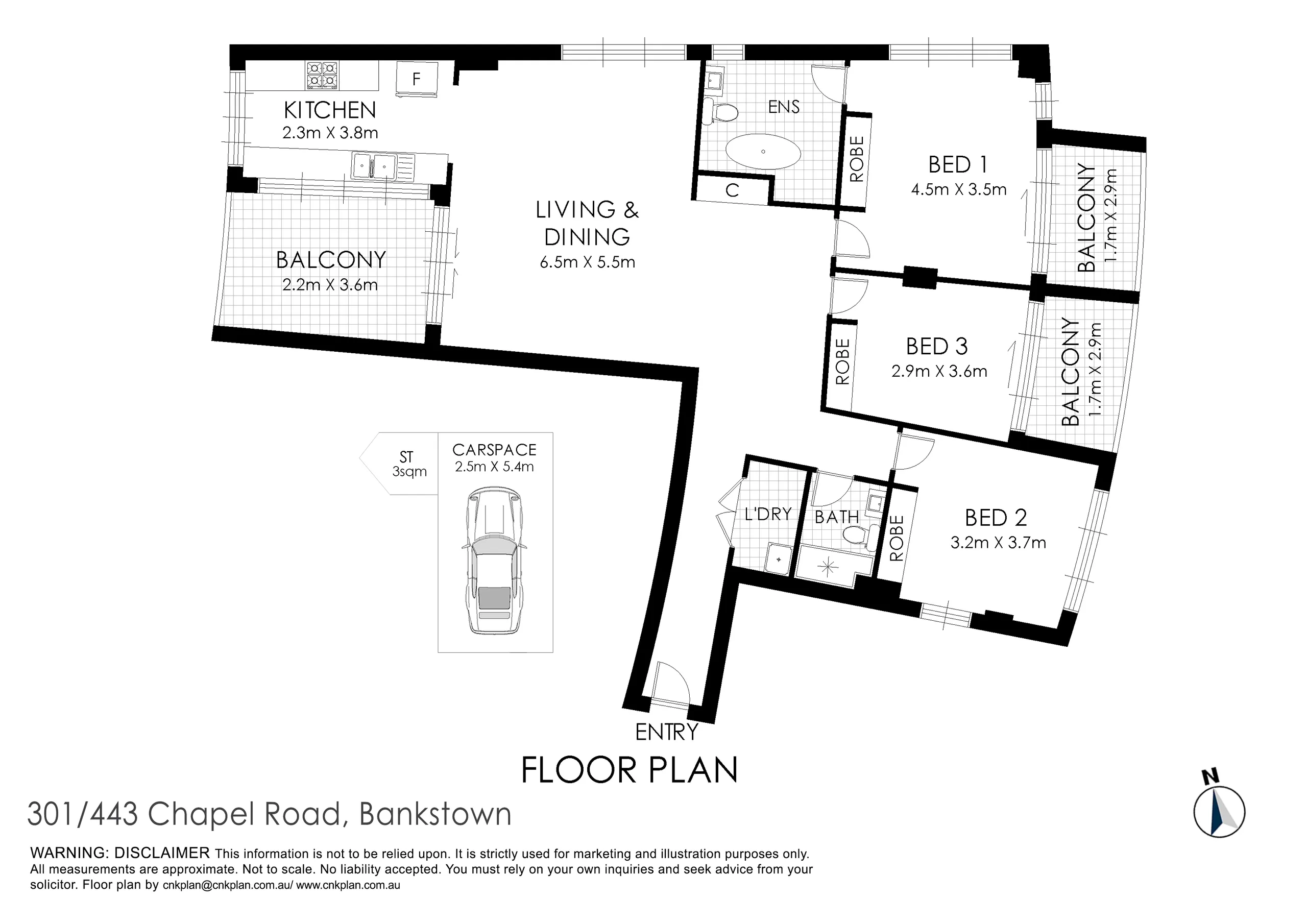 Original agent floorplan of the unit